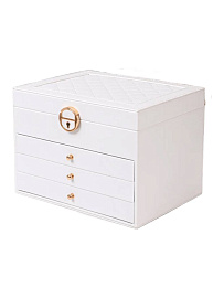 Купить шкатулка для украшений ridberg 3 ящика (white) в Москве. В нашем каталоге интернет-магазина icover.ru вы можете ознакомиться с ценами, подробным описанием, фотографиями и техническими характеристиками. Низкие цены. Высокое качество. Доставка по России. Заказать товары по телефону +7(495)229-39-50 Шкатулка для украшений Ridberg 3 ящика (White) купить в интернет-магазине icover