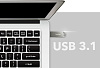 USB-флеш-накопитель Lexar JumpDrive M45 USB 3.1 128Gb (LX1LJDM45128ABSL) купить в интернет-магазине icover