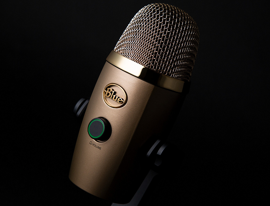 Конденсаторный микрофон Blue Microphones Yeti Nano (Cubano Gold) купить в интернет-магазине icover