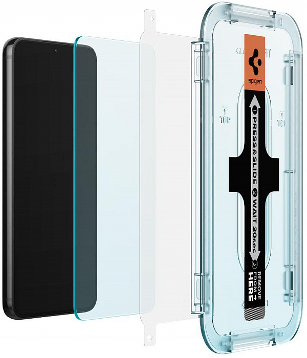 Защитное стекло Spigen Glas.tR EZ Fit 2 Pack (AGL04145) для Samsung Galaxy S22+ (Clear) купить в интернет-магазине icover