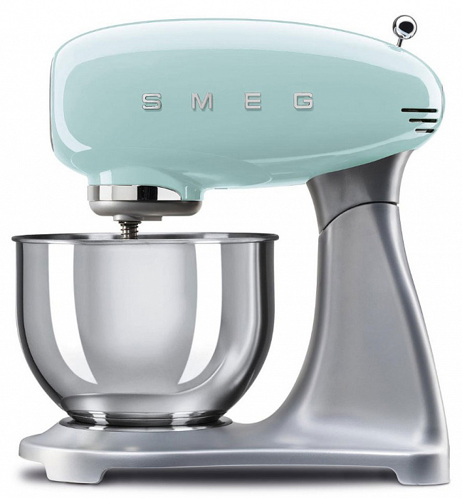 Планетарный миксер Smeg SMF01PGEU (Green Water) купить в интернет-магазине icover