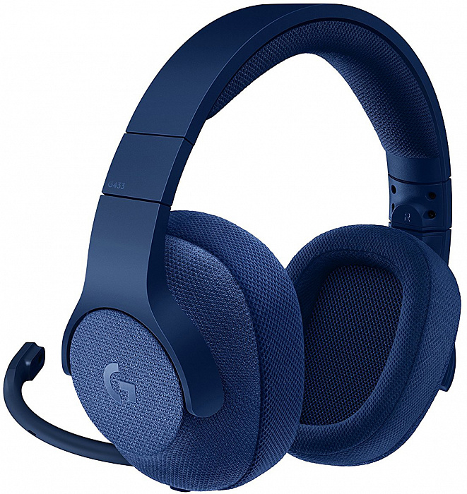 Компьютерная гарнитура Logitech G433 981-000687 (Royal Blue) купить в интернет-магазине icover