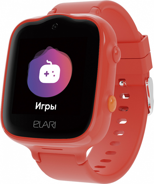 Детские умные часы Elari KidPhone 4G Bubble (Red) купить в интернет-магазине icover
