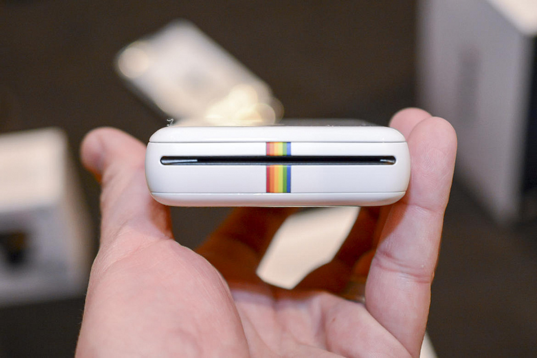 Карманный принтер Polaroid Zip POLMP01W (White) купить в интернет-магазине icover