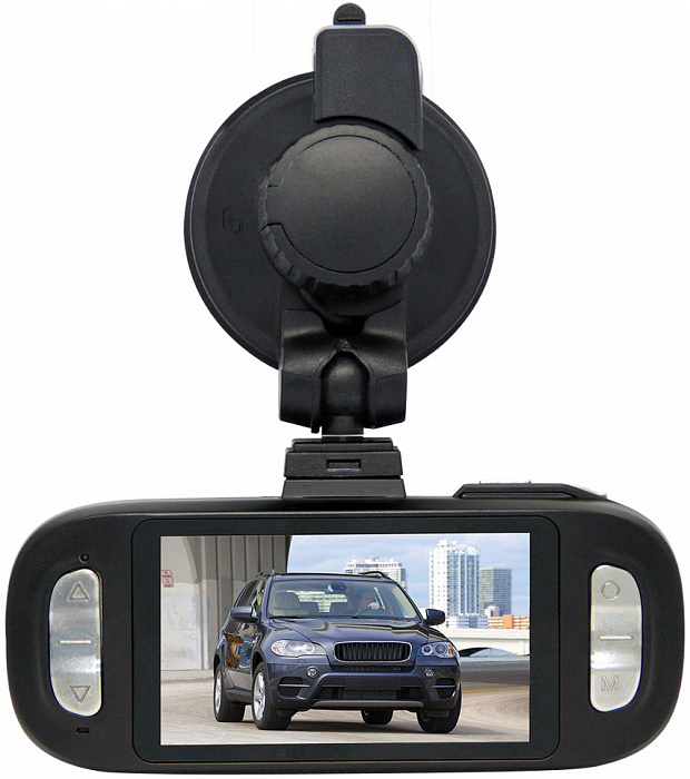 AdvoCam-FD8 Red-II - автомобильный видеорегистратор (Black/Red) купить в интернет-магазине icover