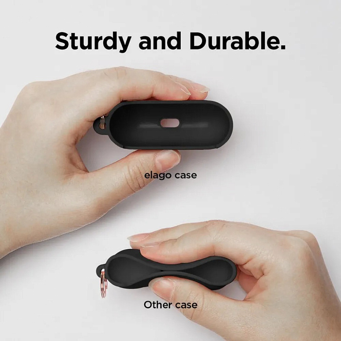 Чехол Elago Liquid Hang Case (EAPPRH-HANG-BK) для AirPods Pro (Black) купить в интернет-магазине icover
