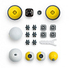 Электромеханический конструктор Bell.AI Mabot MA1002 A 2 в 1 (Yellow/White) купить в интернет-магазине icover