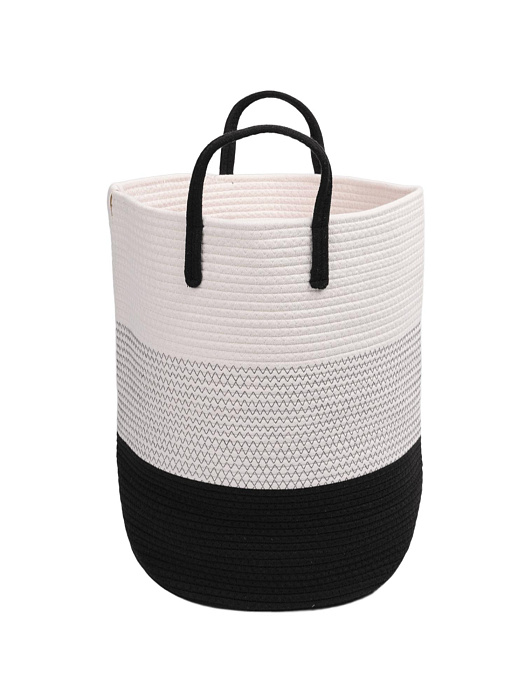 Тканевая корзина Ridberg 35*45 (White/Grey/Black) купить в интернет-магазине icover