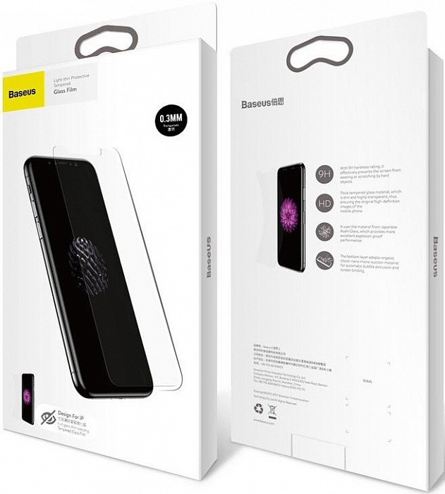 Защитное стекло Baseus Full-glass Anti-peeping Tempered Glass Film 0.3mm (SGAPIPH8N-LK02) для iPhone 7/8 (Transparent) купить в интернет-магазине icover