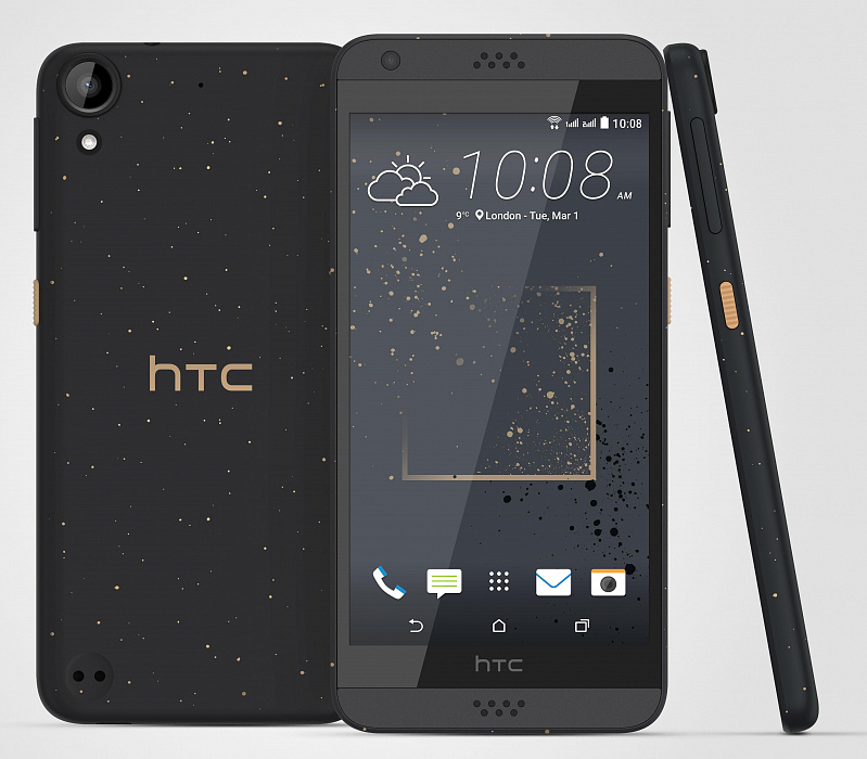 Смартфон HTC Desire 630 Dual Sim (Golden Graphite) купить в интернет-магазине icover
