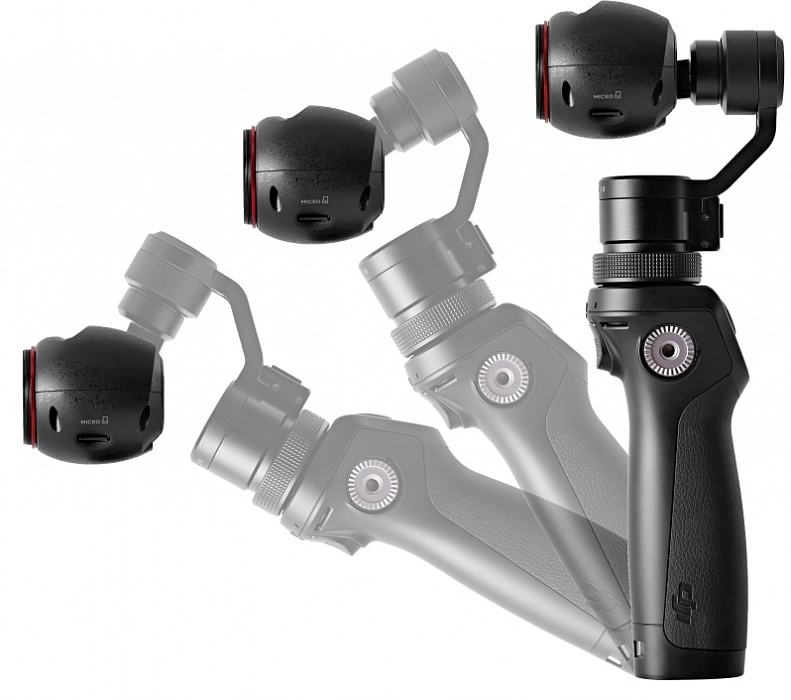 DJI Osmo Plus (X3 Zoom) - стедикам 3-х осевой ручной (Black) купить в интернет-магазине icover