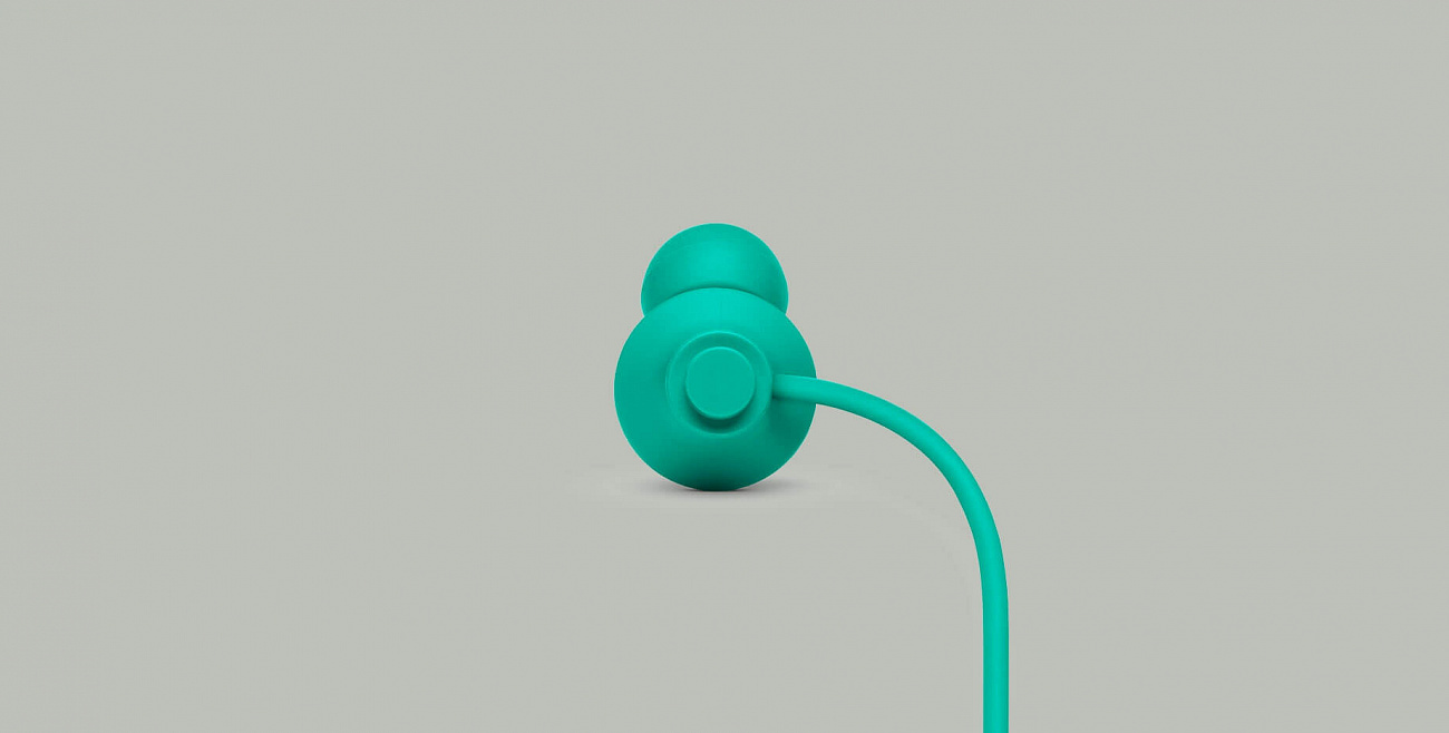 Urbanears Kransen - вставные наушники с микрофоном (Caribbean) купить в интернет-магазине icover