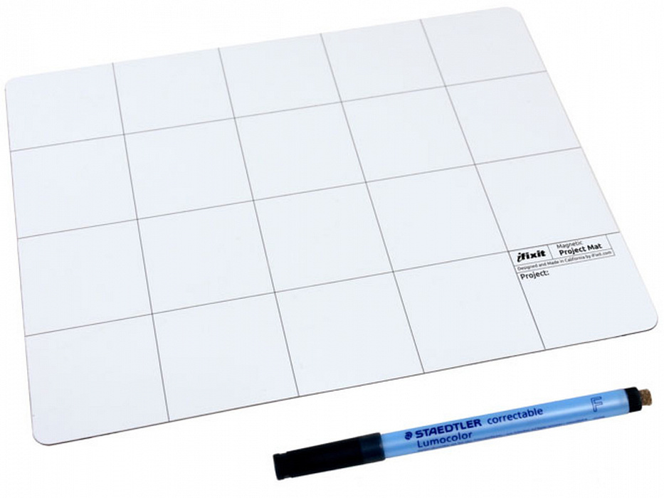 Магнитный коврик для ремонта iFixit Magnetic Project Mat (White) купить в интернет-магазине icover