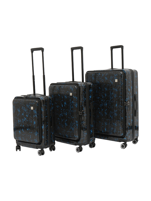 Чемодан Ridberg Quantum (Black/Blue) размер S  купить в интернет-магазине icover