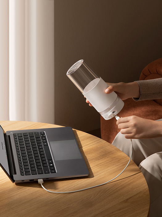 Блендер портативный Xiaomi Portable Blender GL BHR9223GL (White) купить в интернет-магазине icover