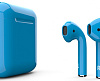 Беспроводные наушники Apple AirPods Color (Gloss Blue) купить в интернет-магазине icover