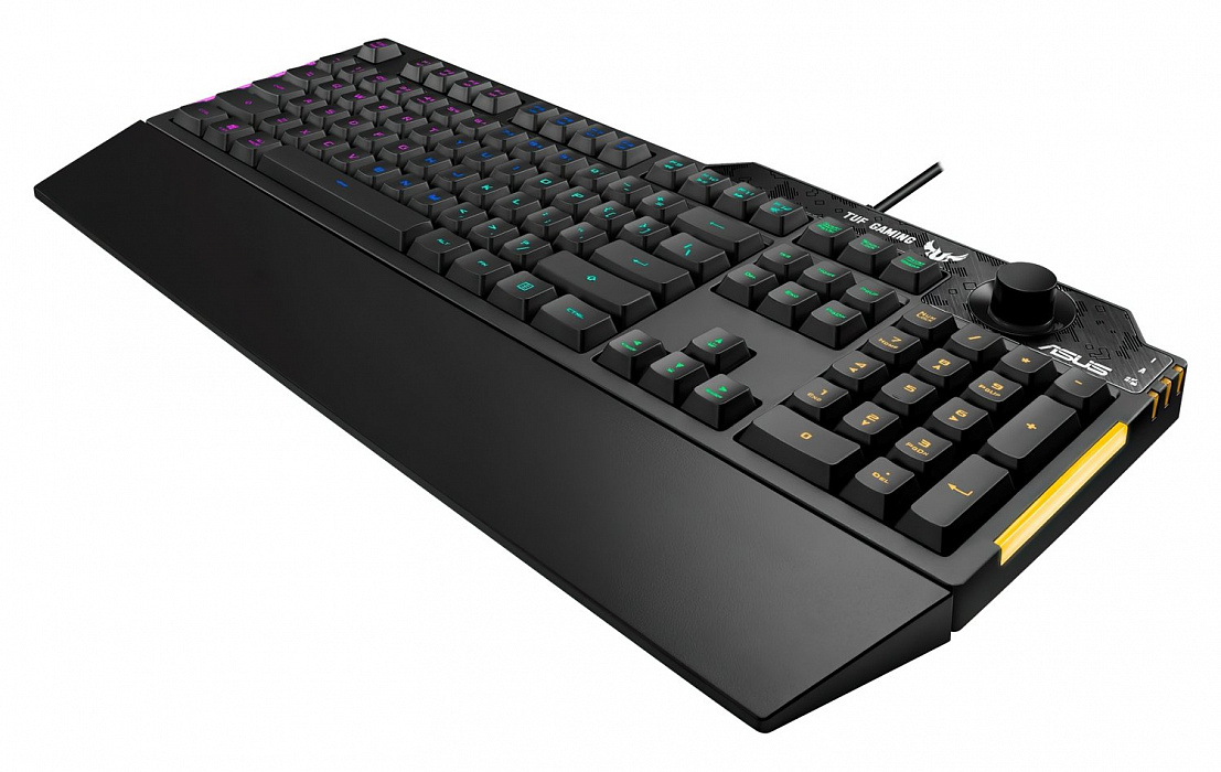 Игровая клавиатура Asus TUF Gaming K1 90MP01X0-BKRA00 (Black) купить в интернет-магазине icover