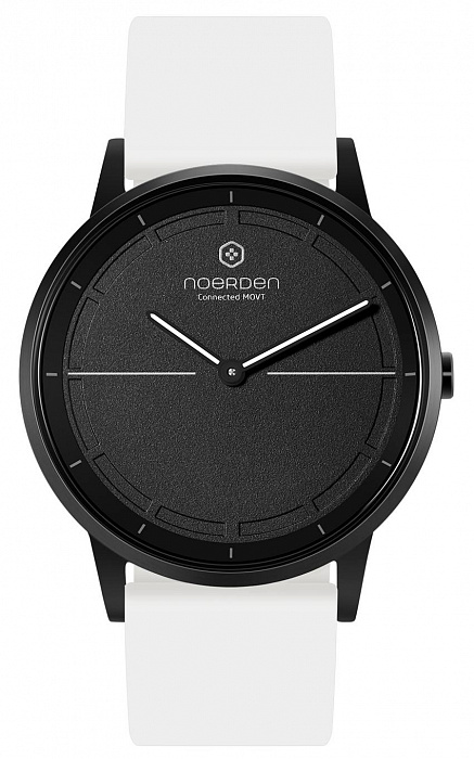 Гибридные смарт-часы Noerden MATE2 (White/Black) купить в интернет-магазине icover