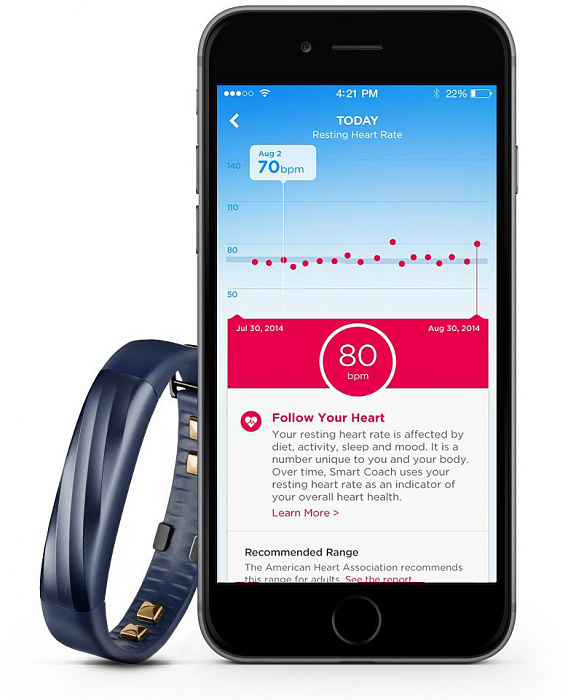 Jawbone UP3 Activity Tracker (JL04-6161ABD-EM) - спортивный браслет (Indigo Twist) купить в интернет-магазине icover