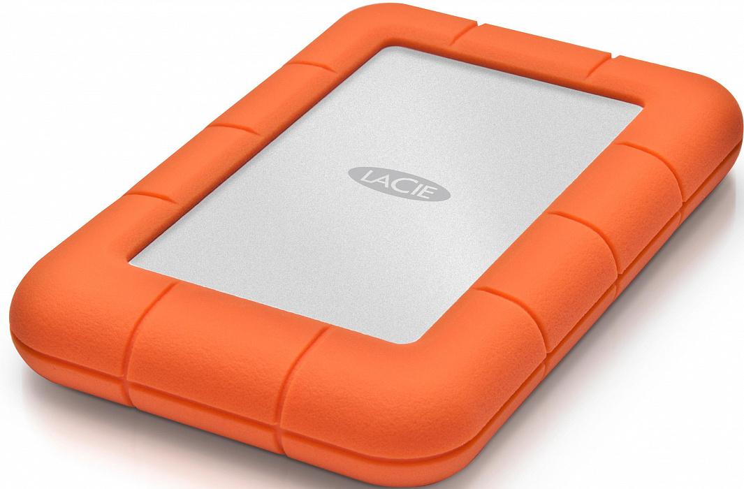 Внешний накопитель LaCie Rugged Thunderbolt USB-C HDD 2TB STFS2000800 (Orange) купить в интернет-магазине icover