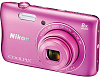 Фотоаппарат Nikon Coolpix S3700 (Pink) купить в интернет-магазине icover