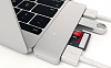 USB-концентратор Satechi Aluminum Combo (ST-TCUHS) USB Type C (Silver) купить в интернет-магазине icover