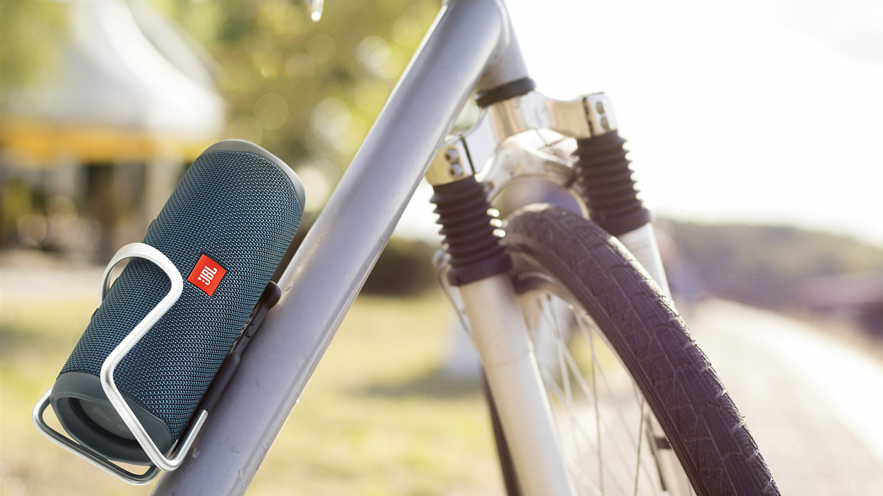 Портативная акустика JBL Flip 5 JBLFLIP5BLU (Blue) купить в интернет-магазине icover