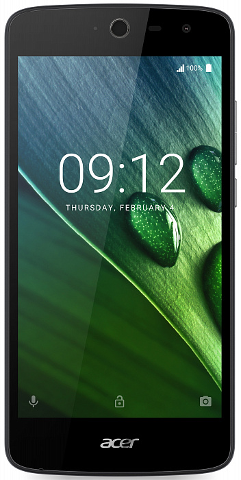 Смартфон Acer Liquid Zest Z528 16Gb LTE (HM.HVCEU.002) Black/White купить в интернет-магазине icover