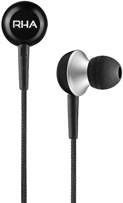 RHA MA350 - внутриканальные наушники (Black/Silver) купить в интернет-магазине icover