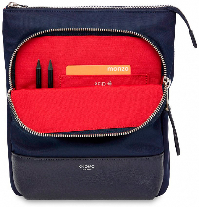 Сумка Knomo Carrington (119-306-BSN) для планшета 10" (Dark Navy) купить в интернет-магазине icover