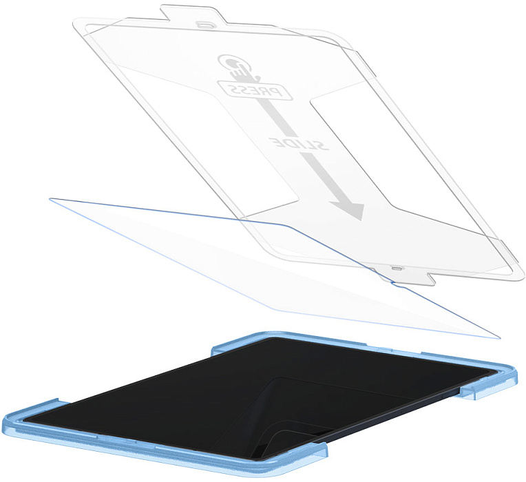 Защитное стекло Spigen EZ FIT GLAS.tR (AGL04226) для Galaxy Tab S8 Ultra (Clear) купить в интернет-магазине icover