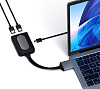 Адаптер Satechi Type-C Dual HDMI Adapter ST-TCDHAM (Space Grey) купить в интернет-магазине icover