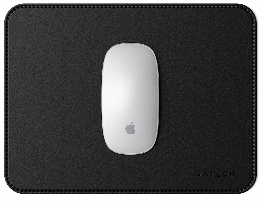 Коврик для мыши Satechi Eco-Leather Mouse Pad ST-ELMPK (Black) купить в интернет-магазине icover