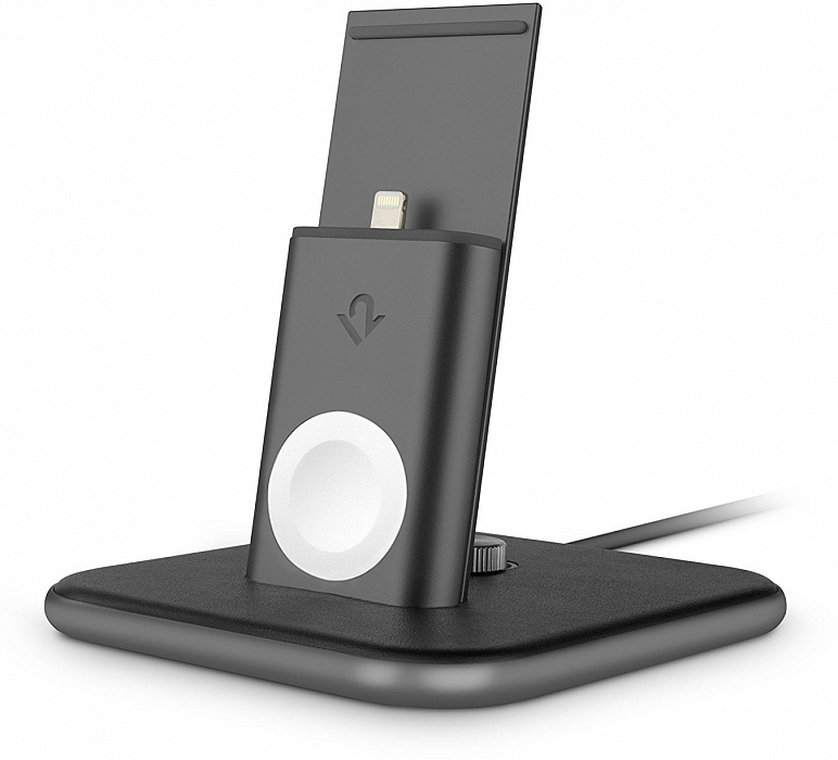 Док-станция Twelve South HiRise Duet для Apple Watch и iPhone (Black) купить в интернет-магазине icover