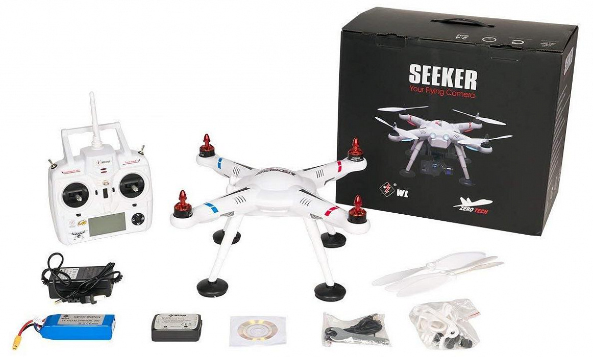 Квадрокоптер WLToys V303 Seeker (White) купить в интернет-магазине icover