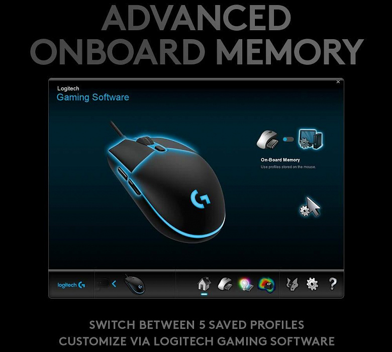 Игровая мышь Logitech G Pro Hero (Black) купить в интернет-магазине icover