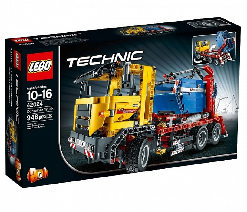 Lego Technic Container Truck (42024) - контейнеровоз купить в интернет-магазине icover