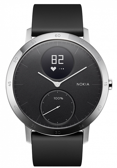 Умные часы Nokia Steel HR 40 mm (Black) купить в интернет-магазине icover