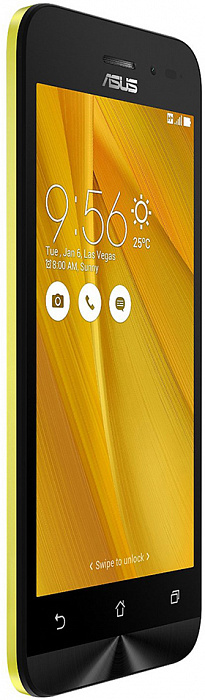 Смартфон Asus ZenFone Go 8Gb (ZB452KG-1E055RU) Yellow купить в интернет-магазине icover