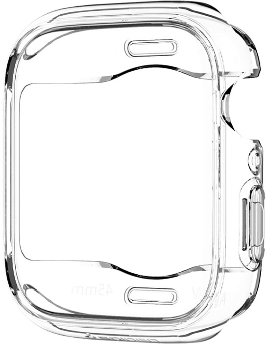 Spigen Ultra Hybrid (ACS04188) для Apple Watch 7 / 8 41mm (Clear) купить в интернет-магазине icover
