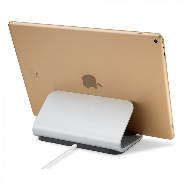 Logitech Base Charging Stand with Smart Connector - подставка для iPad Pro (Silver) купить в интернет-магазине icover