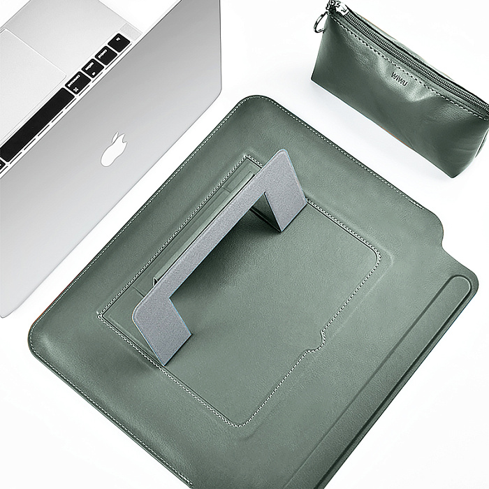 Чехол Wiwu Skin Pro Slim Stand Sleeve для MacBook Pro 16 (Midnight Green) купить в интернет-магазине icover