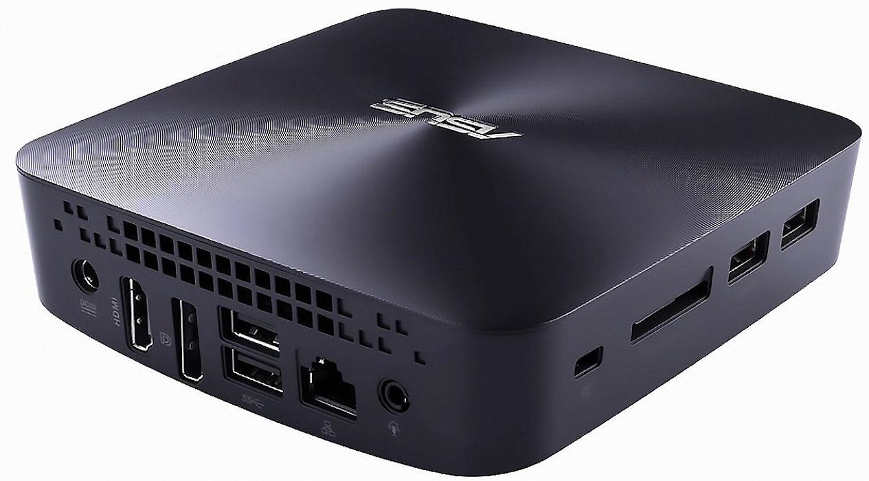 Неттоп Asus VivoMini UN62-M175Z Intel Core i5-4210U 1.7 GHz, 4Gb, 128Gb SSD (90MS00A1-M01760) купить в интернет-магазине icover