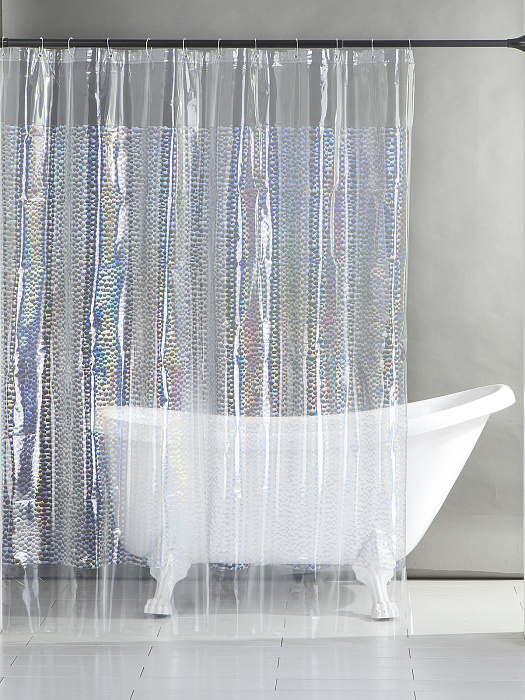Штора для ванной комнаты Ridberg PEVA 180x200 см (Multicolor) купить в интернет-магазине icover
