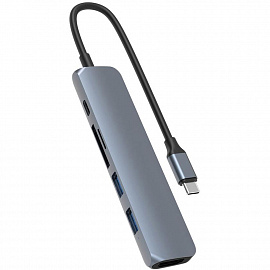 Купить usb-хаб hyperdrive bar 6-in-1 usb-c для ipad pro, macbook pro / air (space gray) в Москве. В нашем каталоге интернет-магазина icover.ru вы можете ознакомиться с ценами, подробным описанием, фотографиями и техническими характеристиками. Низкие цены. Высокое качество. Доставка по России. Заказать товары по телефону +7(495)229-39-50 USB-хаб HyperDrive BAR 6-in-1 USB-C для iPad Pro, MacBook Pro / Air (Space Gray) купить в интернет-магазине icover