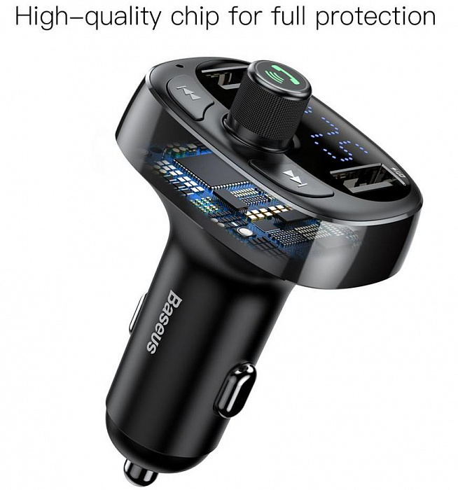 Автомобильное зарядное устройство Baseus MP3 Charger CCALL-TM01 (Black) купить в интернет-магазине icover