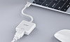 Адаптер Aukey CB-C01 USB-C 3.1 to HDMI (White) купить в интернет-магазине icover
