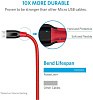Кабель Anker Powerline+ 0.9 м (A8142H91) USB-microUSB (Red) купить в интернет-магазине icover