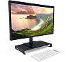 Алюминиевая подставка Satechi Universal Aluminum Unibody Monitor Stand (ST-ASMSJ) для монитора или ноутбука (Jet Black) купить в интернет-магазине icover