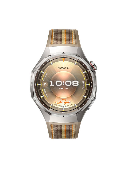Смарт-часы HUAWEI Watch GT 6 Pro 55020FWA (Brown Woven) купить в интернет-магазине icover